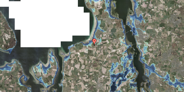 Stomflod og havvand på Ulriksvej 15, 3630 Jægerspris
