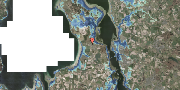 Stomflod og havvand på Vinkelvej 13, 3630 Jægerspris
