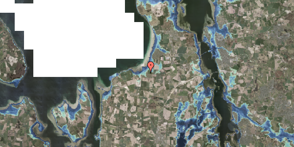 Stomflod og havvand på Yderagervej 3, 3630 Jægerspris