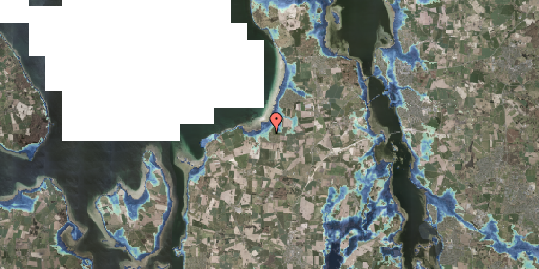 Stomflod og havvand på Yderagervej 7, 3630 Jægerspris