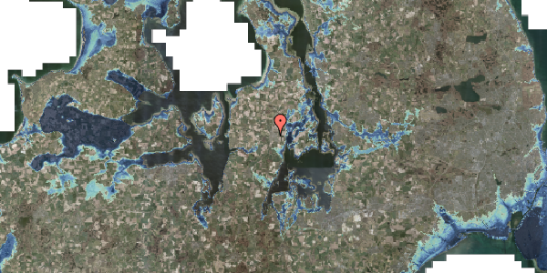 Stomflod og havvand på Fogedgårdsvej 4, 4050 Skibby