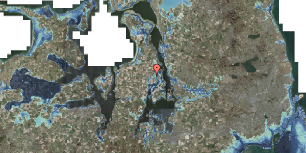 Stomflod og havvand på Østergade 2B, 4050 Skibby