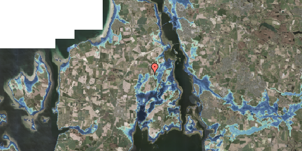 Stomflod og havvand på Østergade 6A, st. , 4050 Skibby