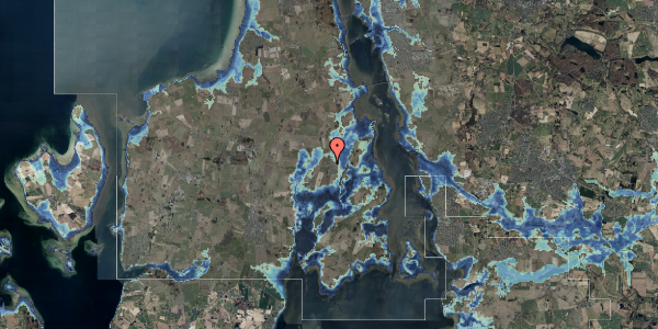 Stomflod og havvand på Østergade 49, 4050 Skibby