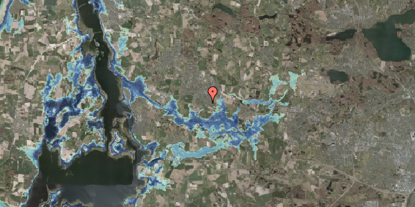 Stomflod og havvand på Falkevej 8, 3660 Stenløse