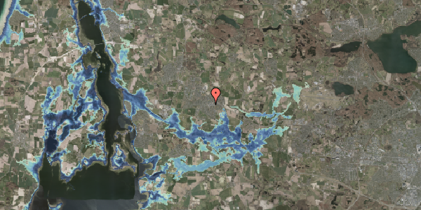 Stomflod og havvand på Egedal Centret 49, 3660 Stenløse