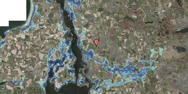 Stomflod og havvand på Møllehøjvej 2, 3650 Ølstykke