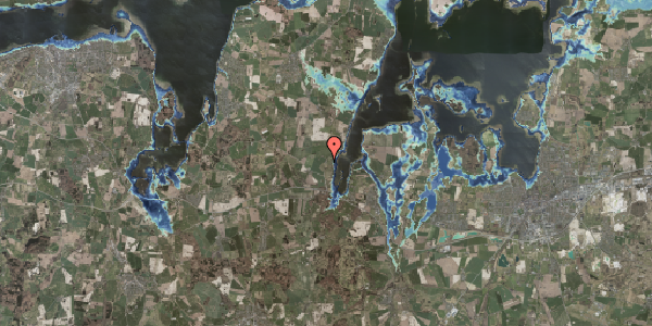 Stomflod og havvand på Lindevangsvej 1, 4060 Kirke Såby