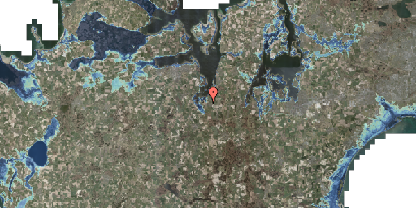 Stomflod og havvand på Snebærvej 6, 4060 Kirke Såby