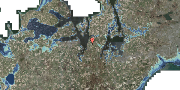 Stomflod og havvand på Åbakken 29, 4070 Kirke Hyllinge