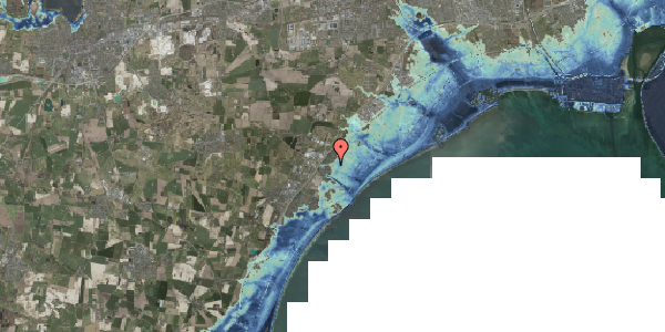 Stomflod og havvand på Bakkeager 10, 2670 Greve