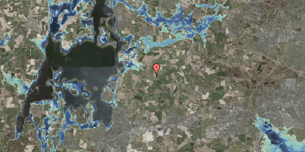 Stomflod og havvand på Baunevej 23, 4000 Roskilde