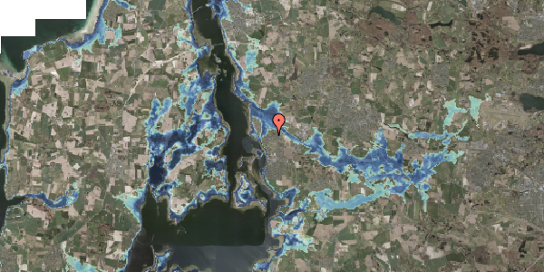 Stomflod og havvand på Bøgevej 5, 4040 Jyllinge