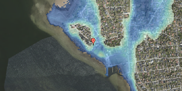 Stomflod og havvand på Hagenæs 8, 4040 Jyllinge