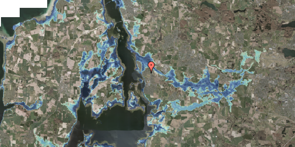 Stomflod og havvand på Humlevej 5, 4040 Jyllinge
