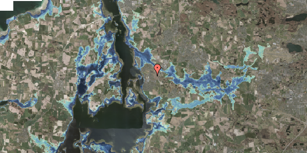 Stomflod og havvand på Kirsebærhegnet 13, 4040 Jyllinge