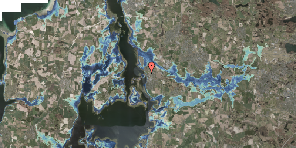 Stomflod og havvand på Nordmarksvej 14A, 4040 Jyllinge