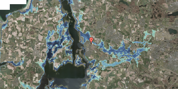 Stomflod og havvand på Rådalsvej 81, 4040 Jyllinge