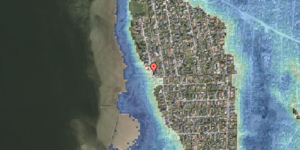 Stomflod og havvand på Strandagervej 1, 4040 Jyllinge