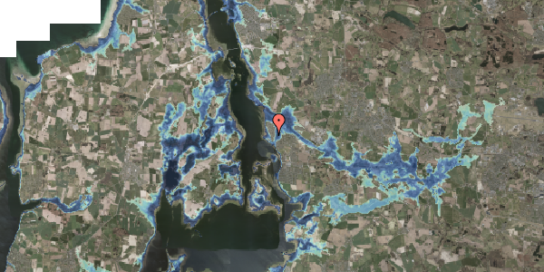 Stomflod og havvand på Tværtoften 13, 4040 Jyllinge
