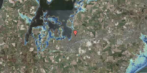 Stomflod og havvand på Dronning Sofies Vej 136, 4000 Roskilde