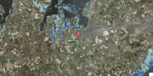 Stomflod og havvand på Fjortenskæppevej 1, 4000 Roskilde