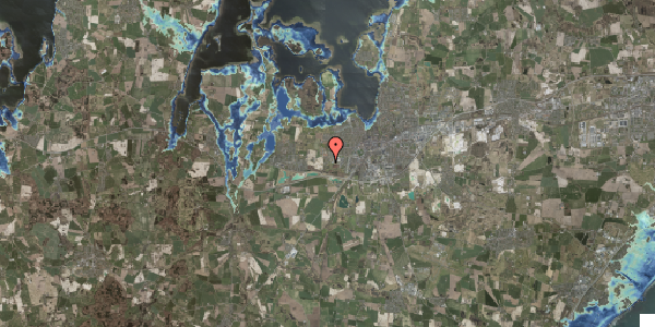 Stomflod og havvand på Fjortenskæppevej 6, 4000 Roskilde