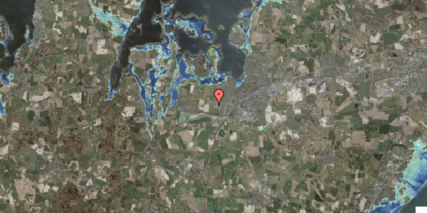 Stomflod og havvand på Hyrdehøj Bygade 251, 4000 Roskilde
