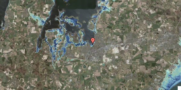 Stomflod og havvand på Kirkebakken 6, 4000 Roskilde