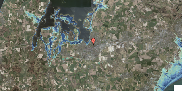 Stomflod og havvand på Kong Valdemars Vej 31, 4000 Roskilde