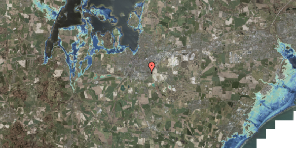 Stomflod og havvand på Motelvej 41, 4000 Roskilde