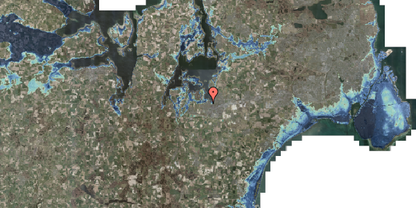 Stomflod og havvand på Nygade 20, 1. 2, 4000 Roskilde