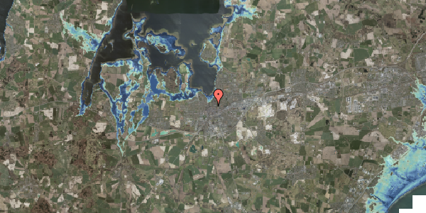 Stomflod og havvand på Provstestræde 1, st. 3, 4000 Roskilde