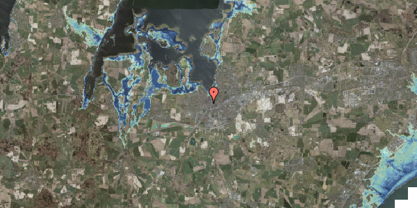 Stomflod og havvand på Skomagergade 21, 1. 222, 4000 Roskilde