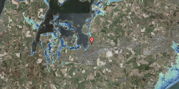 Stomflod og havvand på Strandparken 4, 4000 Roskilde