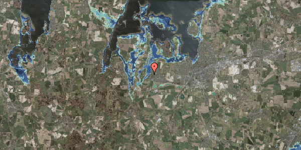 Stomflod og havvand på Søparken 78, 4000 Roskilde