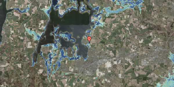 Stomflod og havvand på Veddelev Bygade 18, 4000 Roskilde
