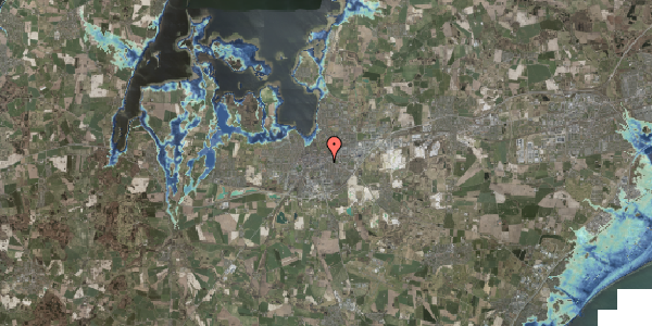 Stomflod og havvand på Østergade 28, 4000 Roskilde