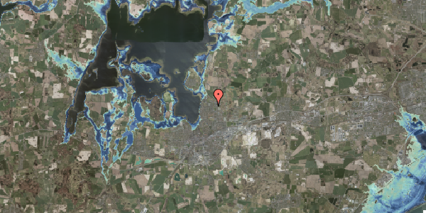 Stomflod og havvand på Østre Kirkevej 6D, 4000 Roskilde
