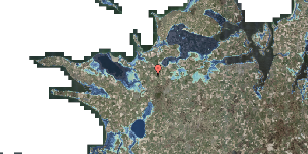 Stomflod og havvand på Lindebjergvej 4, 4460 Snertinge