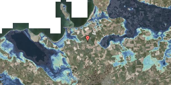 Stomflod og havvand på Lærkevej 1, 4591 Føllenslev