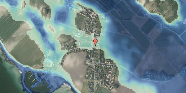 Stomflod og havvand på Sejerbyvej 7, 4592 Sejerø