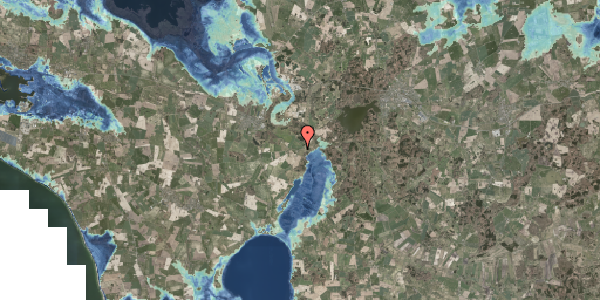 Stomflod og havvand på Øresøvej 34, 4470 Svebølle