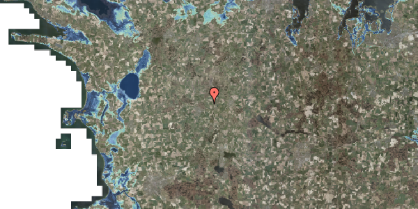 Stomflod og havvand på Merbjergvej 44, 4293 Dianalund