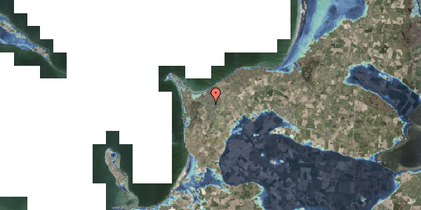 Stomflod og havvand på Kløverbakken 1, 4540 Fårevejle