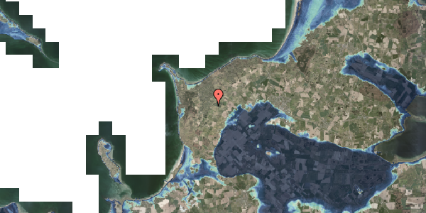 Stomflod og havvand på Åsvej 4, 4540 Fårevejle