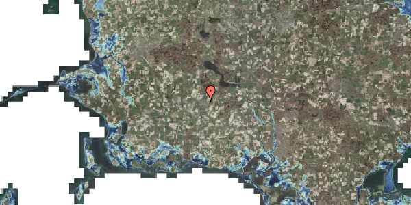 Stomflod og havvand på Korsørvej 14, 4250 Fuglebjerg