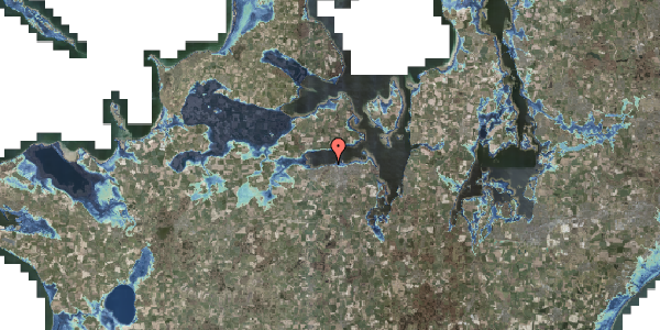 Stomflod og havvand på Kalundborgvej 44, 4300 Holbæk