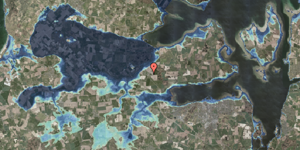Stomflod og havvand på Nykøbingvej 84A, 4300 Holbæk