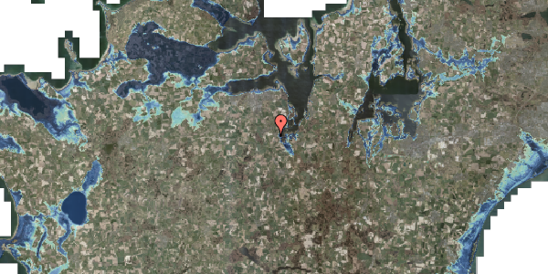 Stomflod og havvand på Roskildevej 400, 4390 Vipperød